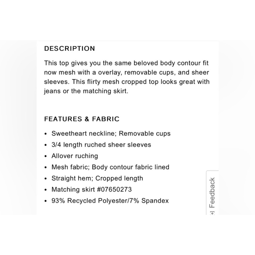 Express Body Contour Mesh Ruched Top - Picture 6 of 7
